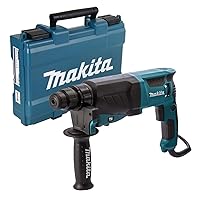 Makita HR2630 230 V SDS Plus 26 mm Rotary Hammer, 800 W, 240 V, Blue, Silver