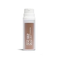 The 3-In-1 Foundation 662 - Vegan Formula - Combination Of Primer, Concealer And Foundation - Medium Coverage - Natural Finish - Perfect For Covering Lines And Blemishes - Long Lasting - 1.01 Oz