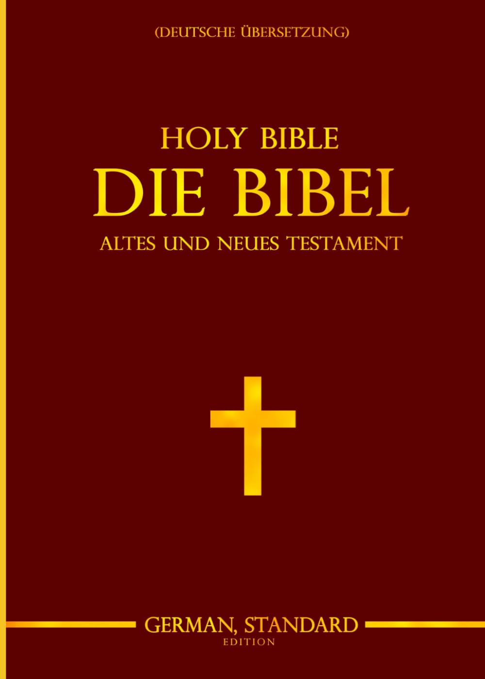 Die Bibel vereint eine Sammlung sehr unterschiedlicher und fragmentarischer Schriften (Ursprungsgeschichten, Gesetzestexte, historische Berichte, ... the holy bible in german (German Edition)