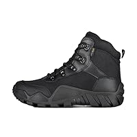 Men's Hiking Tactical Boots, Autumn Winter Non-Slip Wear Outdoor Waterproof Hiking Shoes