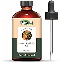 Honeysuckle (Lonicera periclymenum) Oil | Pure & Natural Essential Oil for Skincare, Aroma and Diffusers - 118ml/3.99fl oz