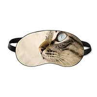 Animal Blue Eye Kitten Gray Photo Sleep Eye Shield Soft Night Blindfold Shade Cover