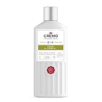 Cremo Sage & Citrus 2-in-1 Shampoo & Conditioner, Barber Grade Quality That Moisturizes and Cleanses All Hair Types, 16 Fluid Ounce