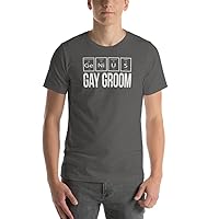 Gay Groom - Wedding Shirt - T-Shirt for Bridal Party and Guests - Best Idea for Reception and Shower Gift Bag Favors