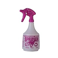 Little Giant® Professional Spray Bottle | All Purpose General Use Spray Bottle | Horse Spray Bottle | Heavy Duty Spray Bottle | 32 Ounces | Hot Pink