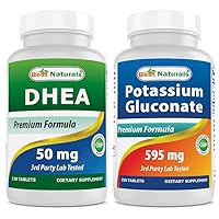 DHEA 50 mg & Potassium Gluconate 595 Mg