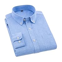 Men's Solid Color Casual Shirt Non-Iron Wrinkle Men's