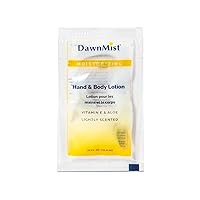 Dukal PH10 Dawn Mist Hand and Body Lotion, Single-Use Packet, 0.35 oz., Pack of 1000