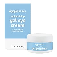 Moisturizing Gel Eye Cream with Hyaluronic Acid, 0.50 Fl Oz (Pack of 1)