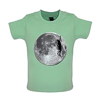 Rock Climbing Moon - Organic Baby/Toddler T-Shirt