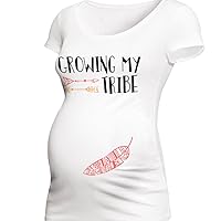 Growing My Tribe - Short Sleeve Mommy to be Maternity Shirt