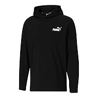 PUMA Men's Essentials Long Sleeve Hooded Jersey Top