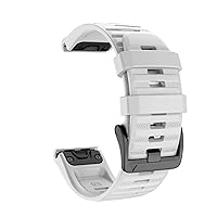 26 20 22MM Silicone Quick Release Watchband Strap for Garmin Fenix 7X 6X Watch Easyfit Wrist Band Strap