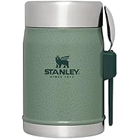 Stanley Classic Legendary Classic Food Jar + Spork 14oz Hammertone Green