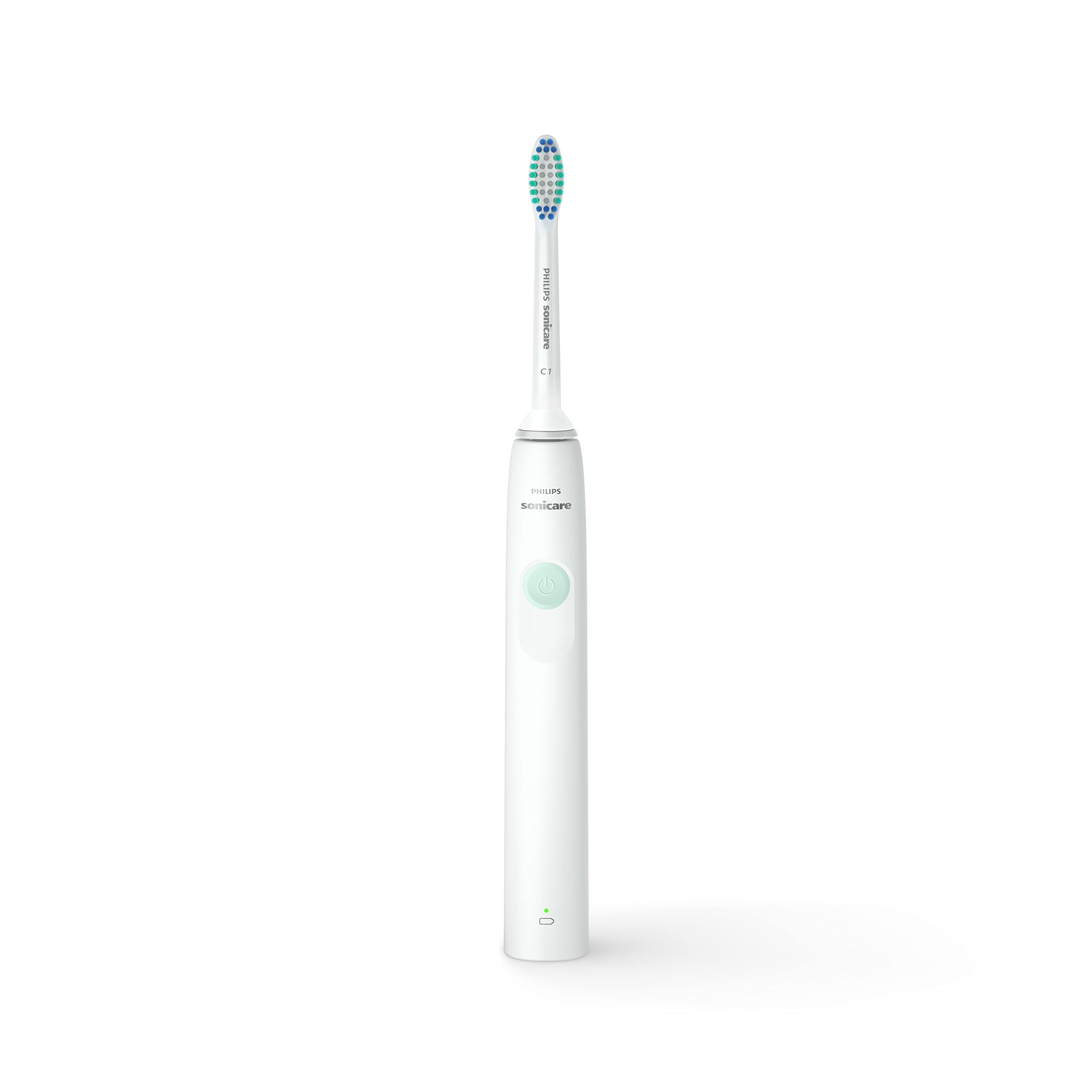 PHILIPS Sonicare 2100 Power Toothbrush, Rechargeable Electric Toothbrush, White Mint, HX3661/04
