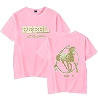 Anne Wilson Rebel Logo Tour Merch T-Shirt Women/Men Summer Cosplay Tshirt Short Sleeve Tee