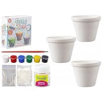 579038 Assorted Colors Candle Making & Pot Painting Set-1 Piece-DIY Craft Kit for Enthusiasts and Perfect Creative Home Decor, Multicolor