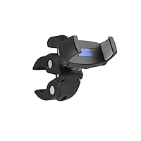 ARKON Mounts Mobile Grip 5 Phone Clamp Post Mount for iPhone 12 11 XS XR Galaxy S20 S10