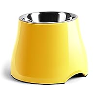 Elevated Dog Bowls,[Prevention of Vertebrae Disease][Super Non-Slip] Dog Bowl with Stainless SteelBowl,High Capacity Dog Food Bowls,Colorful Raised Dog Bowls for Medium/Small Size Dogs