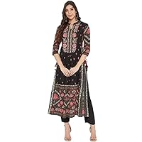Women Traditional Indian Dress Ethnic Spring Pants Print Long Style Suit