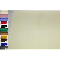 StoffBook Wool White Noble Craft Felt Fabric Adhesive 100CM Wide Material, c345(Wool White)