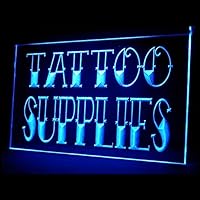 100029 Tattoo Supplies Piercing Shop Display LED Light Neon Sign