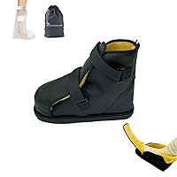 Medical Boot,Post-op Shoe,Adjustable Walking Shoe with Magic Sticks, Orthopedic Boot Recovery Shoe for Post-surgery,Broken Foot or Toe,Stress Fractures,Bunions,or Hammer(Thick,Black2,M)