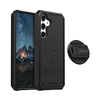 Rokform - Galaxy S24 Plus Rugged Magnetic Case + Magnetic Wireless Charging Stand