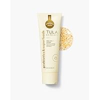 TULA Skin Care Take Care + Indulge Banana Pudding Cleansing Body Exfoliator | Foaming Body Cleanser & Exfoliator. Gently exfoliates while you cleanse featuring a scent collaboration with Magnolia Bakery | 8.1 FL OZ