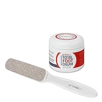 Probelle Foot Care Callus Remover Bundle Set - Removes Callused Skin and Restores Cracked Heels (White Foot File)