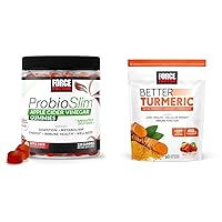 ProbioSlim Apple Cider Vinegar Gummies with Organic, LactoSpore & Better Turmeric Joint Support Supplement for Extra Strength Joint Health