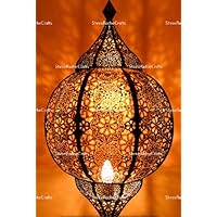 Vintage Design Modern Turkish Handmade Moroccan Ceiling Pendant Black Colorfull Lights for Home Decor Lamp/Ceiling Lamp/Garden Lamp