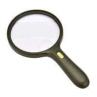 Handheld Magnifier with - 5x/10X Magnification
