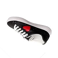 Men Women Heart-Shaped Trainers Running Shoes Sports Sneakers Walking Outdoor Gym Athletic,Black-43 EU