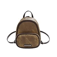 Cute Backpack Y2K Daypacks, Fashion Shoulder Bag Harajuku Durable Y2K Backpack Purse Aesthetic Hiking Travel Casual Women (brown)