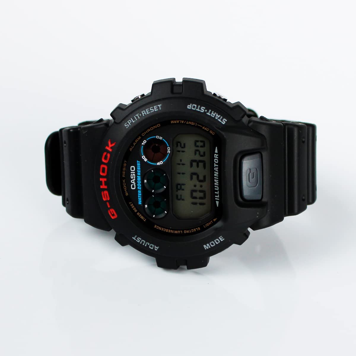 Casio G-Shock DW-6900-1VDR Digital Quartz Black Resin Men's Watch