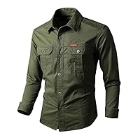 Men Soldiers Military Shirt Male Long Sleeve Mens Slim Breathable Sport Tops