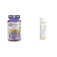 Garden of Life Organics Prenatal Gummies Multivitamin Bundle with The Honest Company 2-in-1 Shampoo + Body Wash, 10 fl oz