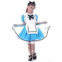 Halloween Masquerade Costume, Girls' mesh Gown Dress, Cinderella lace Princess Dress.2 Pieces.