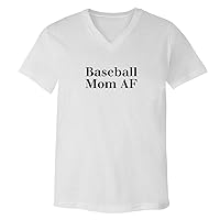 Baseball Mom Af - Adult Bella + Canvas 3005 Men's V-Neck T-Shirt