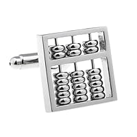Abacus Really Moves Accountant CPA Pair Cufflinks in a Presentation Gift Box & Polishing Cloth