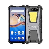 Tank, Largest Battery 4G Rugged Smartphone 108MP Camera Fingerprint 66W Fast Charging 2380 Hours Standby 150 Hours Calling Time (Support T-Mobile & Verizon only), Black