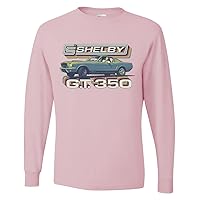 Ford Shelby Vintage Retro Color Shift Chromatic Cars and Trucks Mens Long Sleeve Shirt