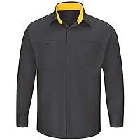 Men's Long Sleeve Performance Plus Shop Shirt with Oilblok Technology