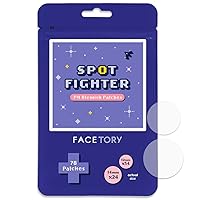 PM Spot Fighter Acne Blemish Patches- for Pimples, Spot Treating and Acne Absorbing for Overnight/Nighttime, 78 Hydrocolloid Patches, 2 Sizes 12mm and 14mm