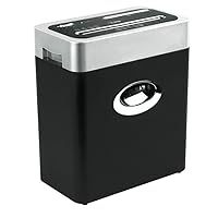 Office Supplies Document Shredder 5 Pages with 15L Waste Paper Capacity 330 * 185 * 385mm Shredder Damage CD CD/DVD, and Credit Card Shredder