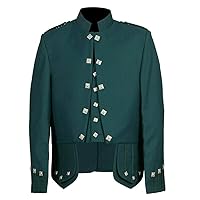 Custom Made Scottish Sheriffmuir Doublet Kilt Jacket with Vest Wool Pride Argyle Waistcoat Jackets