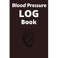 Blood Pressure Log Book: Record daily blood pressure and pulse readings both morning and evening (34 entries per page) with additional notes pages to record any other important details or symptoms
