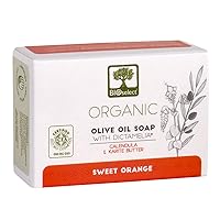 Organic Olive Oil Soap - Sweet Orange (80 GR)