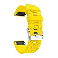 Replacement Soft Silicone Quick Release Watchband Strap For Garmin Fenix 7S 5S GPS Watch